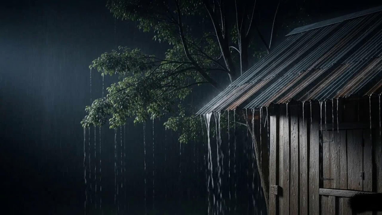 Soft Rainfall at Night – Peaceful Sleep ASMR