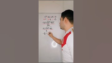 ECUACIÓN CUADRÁTICA CON LA FÓRMULA GENERAL