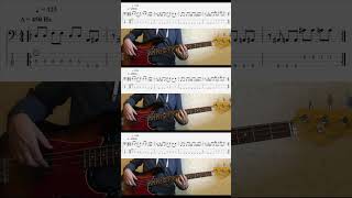 Молчат дома - Ленинградский блюз (Bass verse 2) #basscover #basstabs #postpunk #molchatdoma #shorts