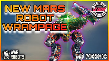 Mars Robot Wrampage Gameplay Update 8.4 #wr #marsrobot #warrobots #warrobotsremastered #fainter