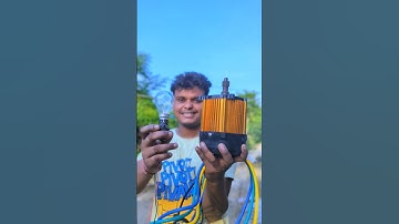 making homemade 220 volt generator+inverter #shots #project #experiment #sujanexperiment