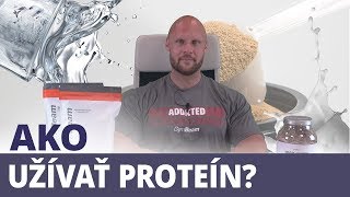 Ako Užívať Proteín - S Mliekom Či Vodou? Gymbeam Fitness Academy