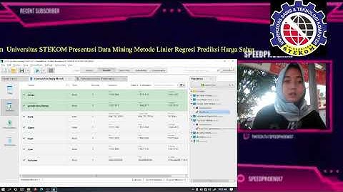 Metode Estimasi Menggunakan RapidMiner Penghitungan Saham