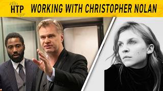 CLÉMENCE POÉSY on Christopher Nolan's directing on TENET