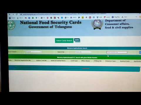 Telangana ration card application status//kasturinet makinGS//https://epds.telangana.gov.in/FoodSecu