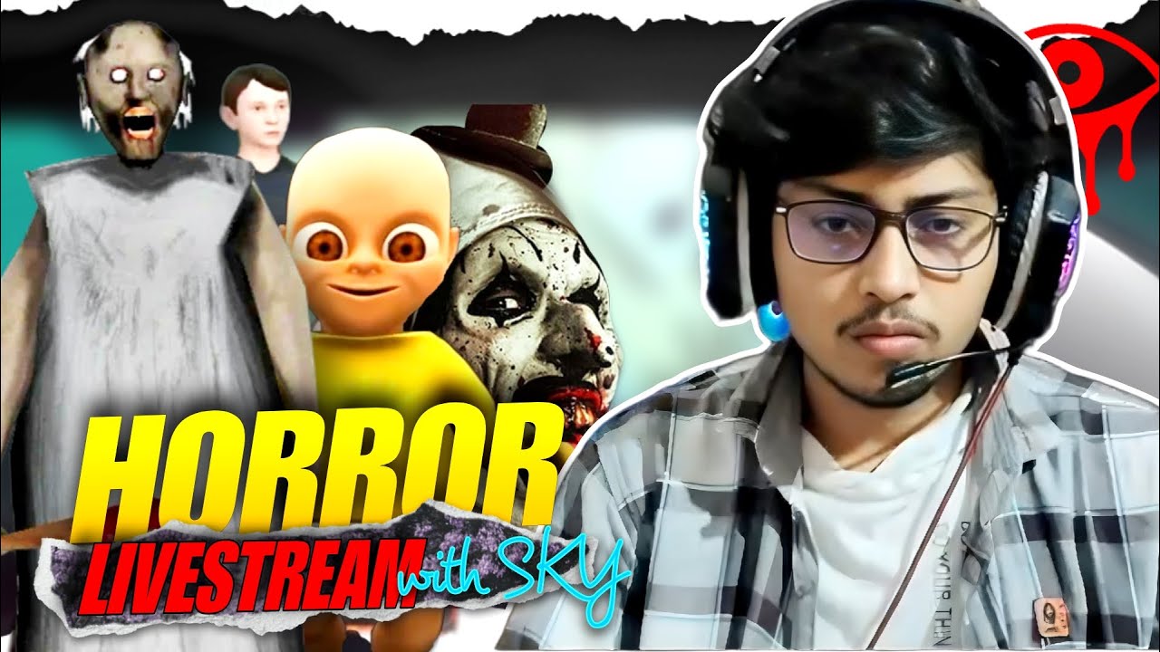Live: MOST SCARY HORROR AND FUN GAMES EVER LIVE #shortslfeed # ...