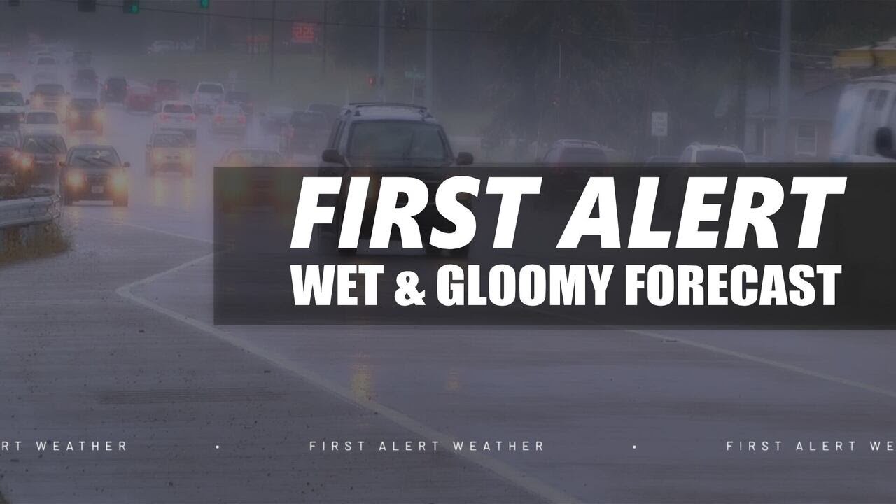 FIRST ALERT: Soaking rain today, second system this weekend - YouTube