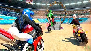 Bike racing games - Crazy Bike Stunts 3D - Gameplay Android free games screenshot 5