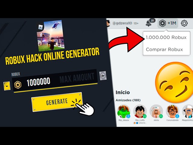 gerador de robux funcionando agora no roblox😳🤑 