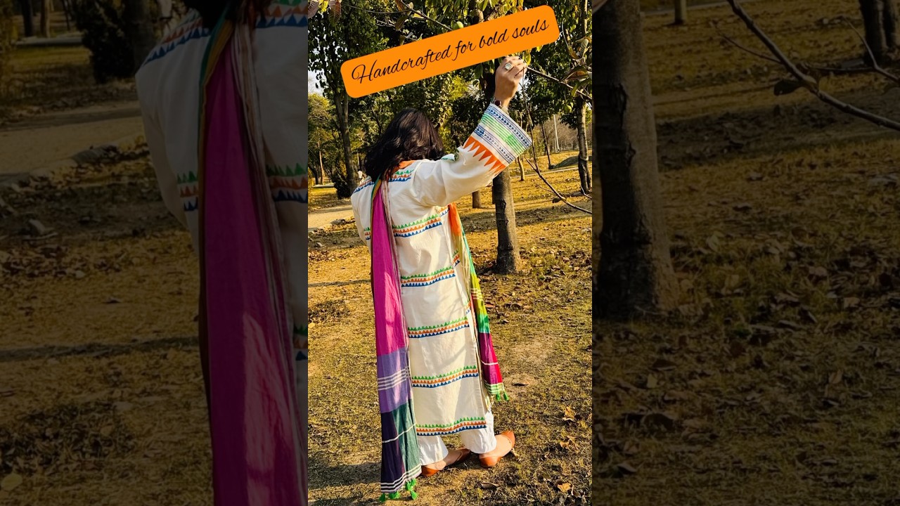 Bold & Beautiful | Hand Block Printed Shirt by Fikaestore 