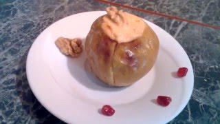 Яблоки запеченные с творогом Яблоки запеченные с творогом