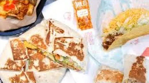 Top 3 most popular Taco Bell items