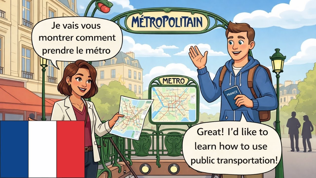 French for Americans | Getting Around Paris - Metro, Bus, Taxi & More