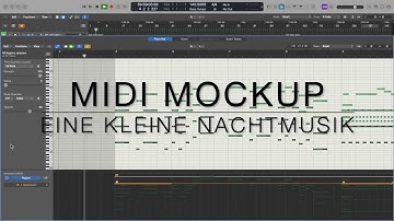 Mozart: Eine Kleine Nachtmusik, Mvt. 1 | MIDI Mockup