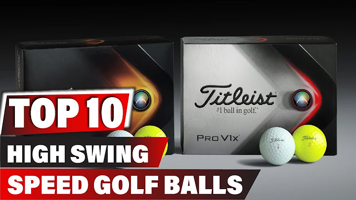 Best value golf balls for high swing speed