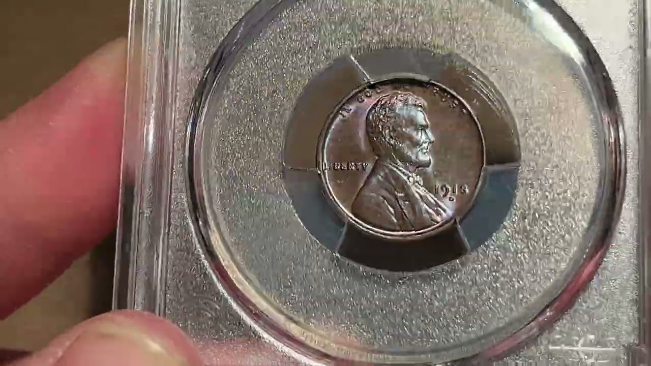 1918-D Lincoln Cent, PCGS MS65 BN CAC - David Kahn Rare Coins