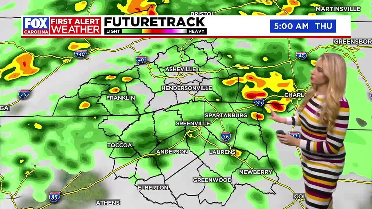First Alert Weather Day on Thanksgiving for showers, wet morning plans ...
