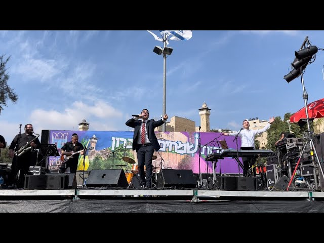 יהודה פליישמן - המופע בחברון סוכות תשפ״ג | Yehuda Fleishman