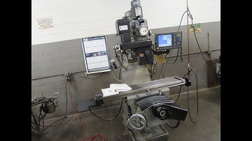 Sharp TMV 3-Axis CNC Knee Mill With Acu-Rite MP2 CNC Control, Coolant Mister