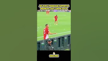 Suporter emosi, kapten tenangkan😱 #shortvideo #viral #bola #fifa #indonesia #iraq #timnasindonesia