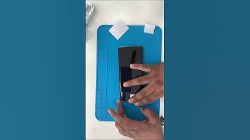 ￼lnfinix note 40 pro edge glass installation