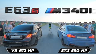 AMG E63s vs BMW M340i vs Audi TT st.2 + Mercedes CLA 45 /A45 + Lexus IS350 vs Audi A4