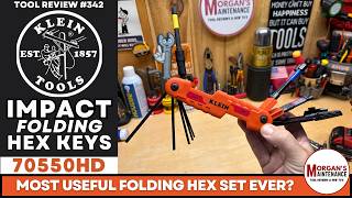 NEW! Klein Tools IMPACT Folding Hex Key Set | 70550HD