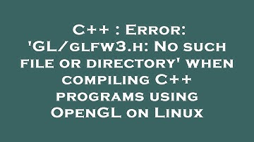 C++ : Error: 