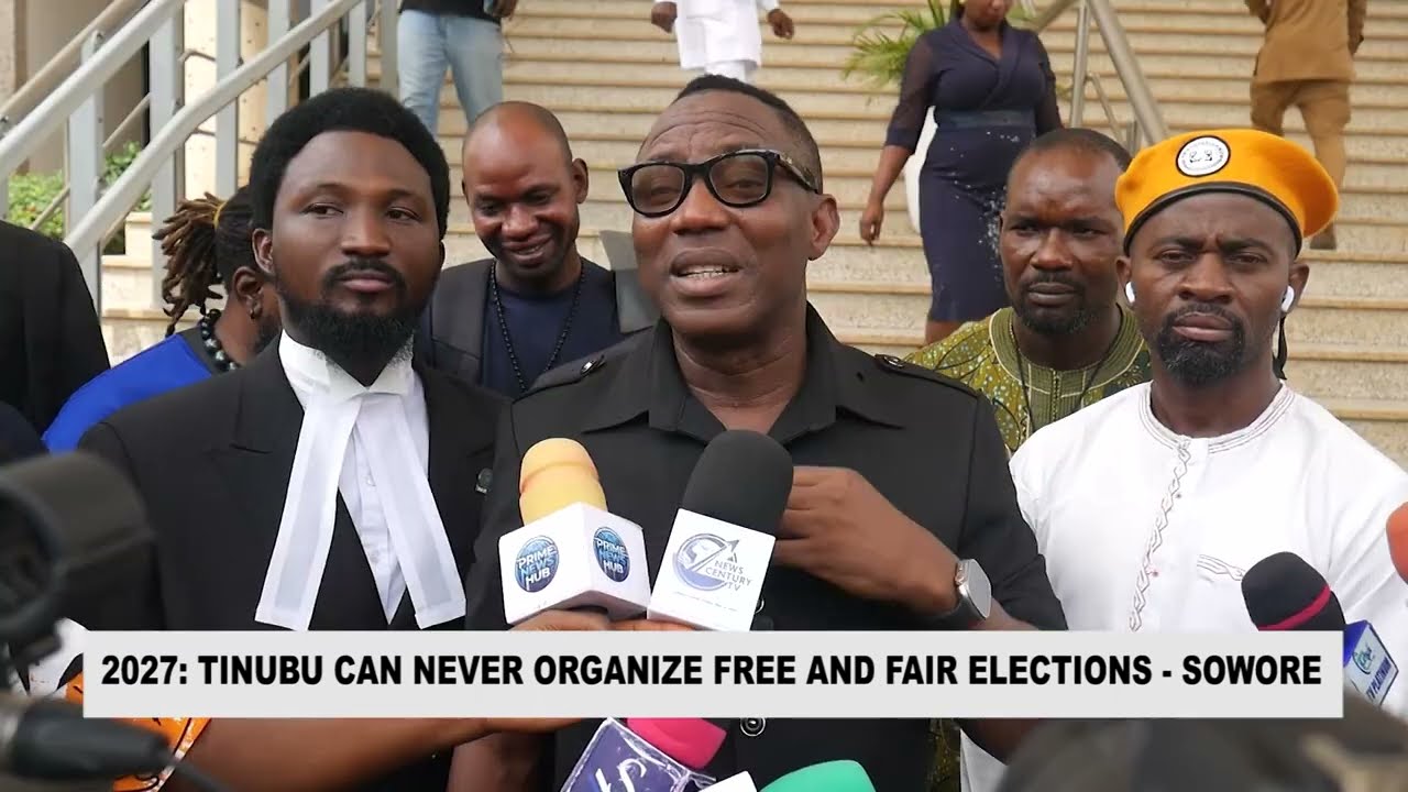2027:Tinubu Can NEVER Organise FREE and FAIR Elections - Sowore