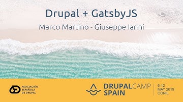 Drupal + GatsbyJS