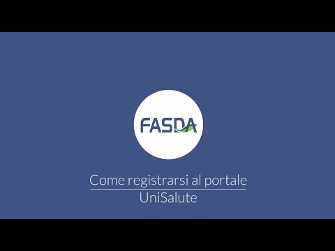 Fondo FASDA - Come registrarsi al portale UniSalute