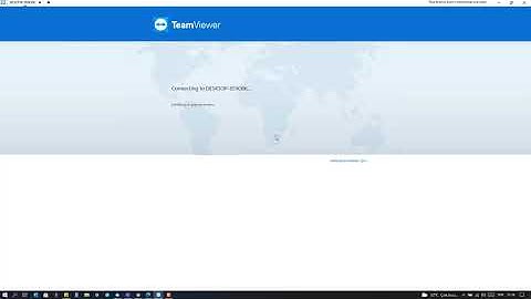 Use Team Viewer for VPN and Remote Work to control codesys