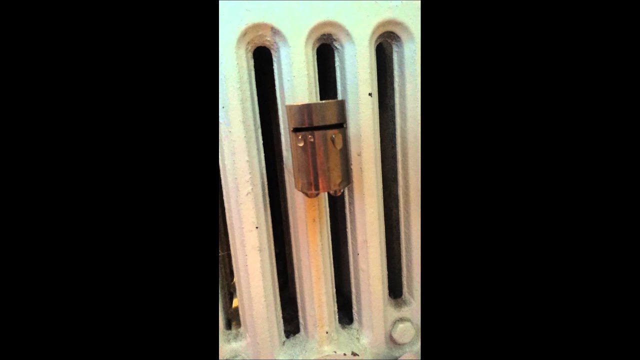 Leaking Steam Valve On Radiator YouTube