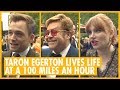 Taron Egerton, Elton John & Bryce Dallas Howard Interview - Rocketman London Premiere