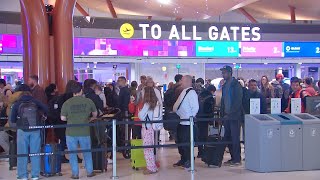 East Coast blizzard derails travel plans for those returning from the Winter Olympics
