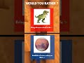 Bring back Dinosaurs Or Colonize Mars?🦖🚀#shorts #quiz #space