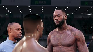 Tyson vs Wilder - Undisputed career mode