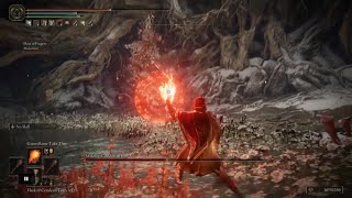 ELDEN RING™ This fire ball build is really fun (Coop vs Malenia)