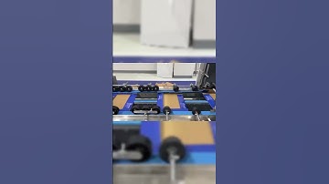 PCS Corrugated 4 Corner Tray Folding Gluing Machine