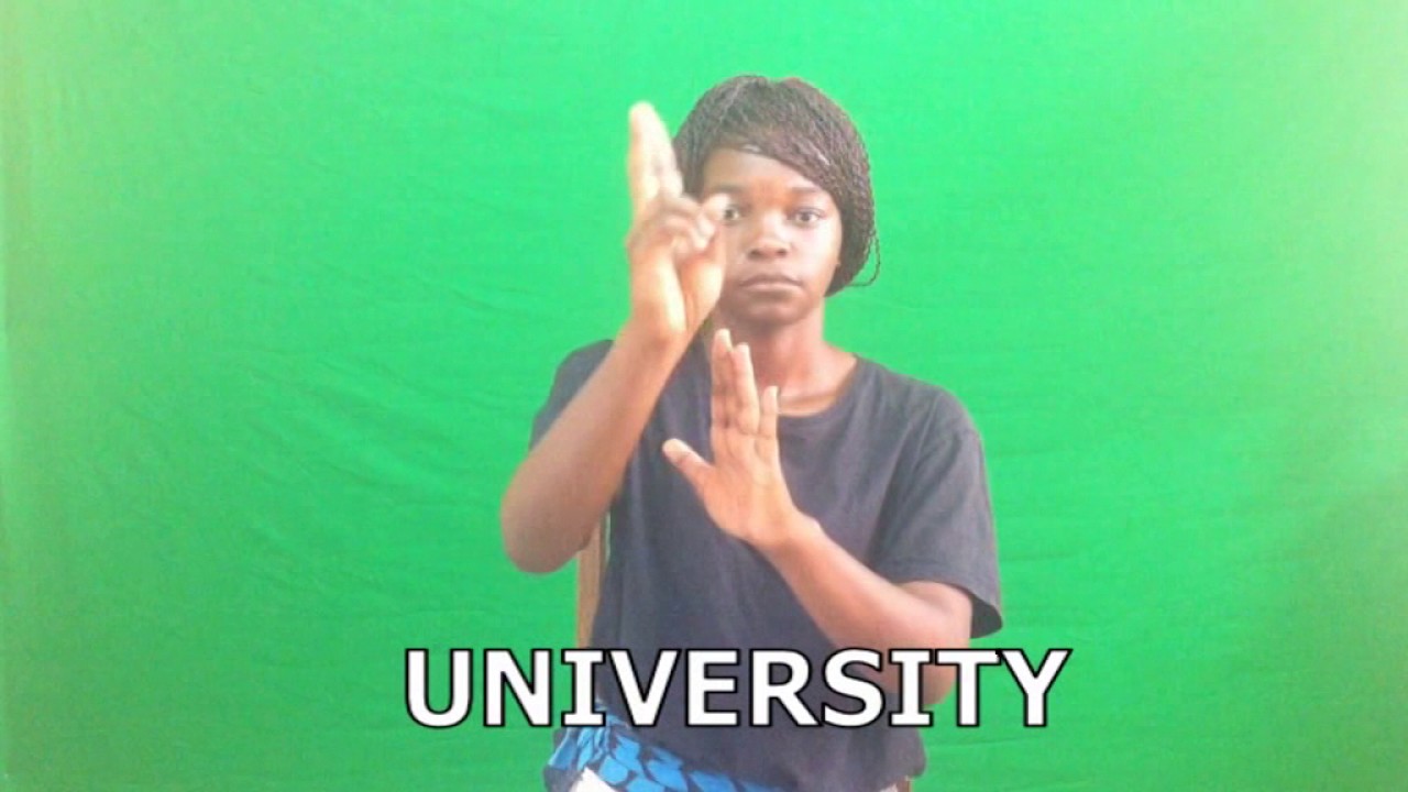 Zambian Sign Language Vocabulary U YouTube