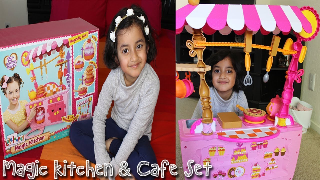 Small Kitchen Set for Kids (Toys Unboxing & Review) || Lalaloopsy - YouTube