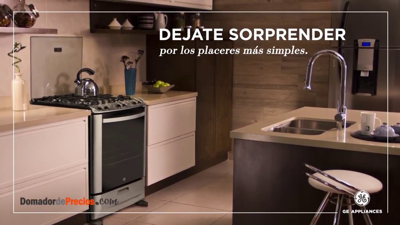 Cocina de 5 hornallas General Electric-CJGE876IVS - YouTube