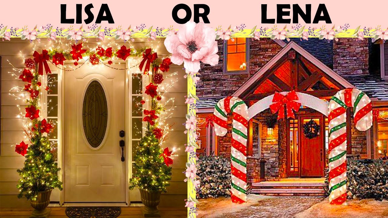 ЛИЗА ИЛИ ЛЕНА 🎄 Выбор подарков на Рождество 🎅🏻 (Мода, декор комнаты, атмосфера и т. д.)