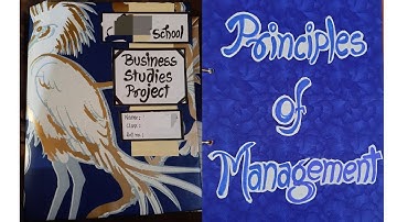 Business Studies project on Principles of Management || Class 12 || CBSE ||