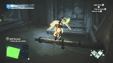 Assassins Creed Dead Kings Second Lantern Puzzle - Right Side - Lanterns Illuminated Ink Walkthrough