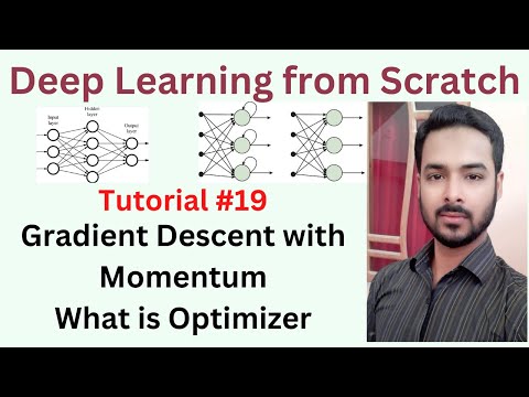 Tutorial 19: Gradient descent with momentum in Hindi/Urdu | What is Optimizer in deep learning