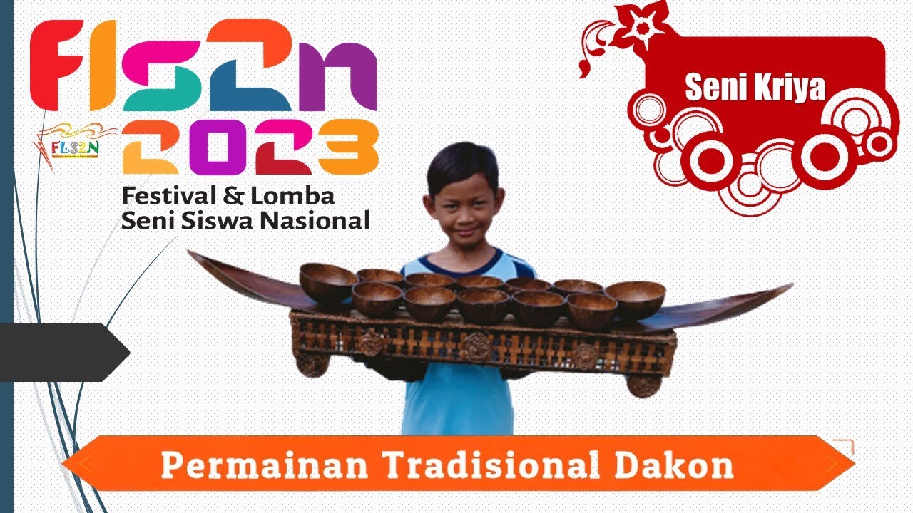 FLS2N 2023 Seni Kriya Permainan Tradisional DAKON SD Negeri 1 Warukaranganyar