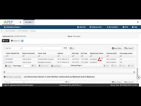 AHCCCS Provider Enrollment Portal New Enrollment
