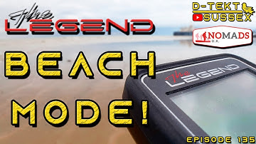Nokta Makro Legend Beach Mode | Wet Sand | Metal Detecting | Beach Hunt | Settings | Episode 135