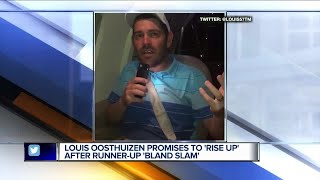 Louis Oosthuizen lip-syncs 'Rise Up' after career grand slam of runner-up finishes